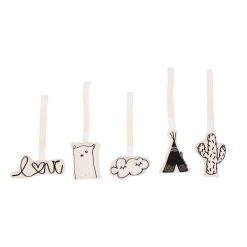 Arche Bébé Figures en Toile - 5pcs