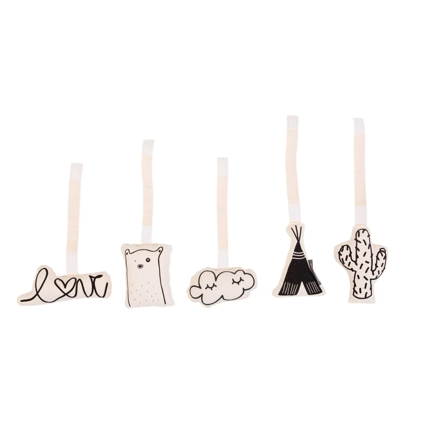 Arche Bébé Figures en Toile - 5pcs