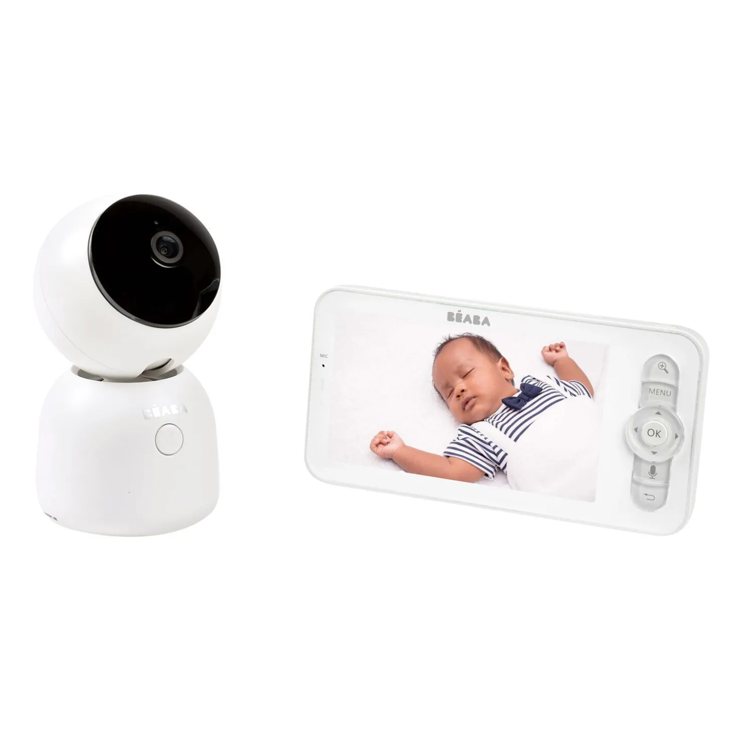 Ecoute bébé vidéo Zen Night Light Blanc