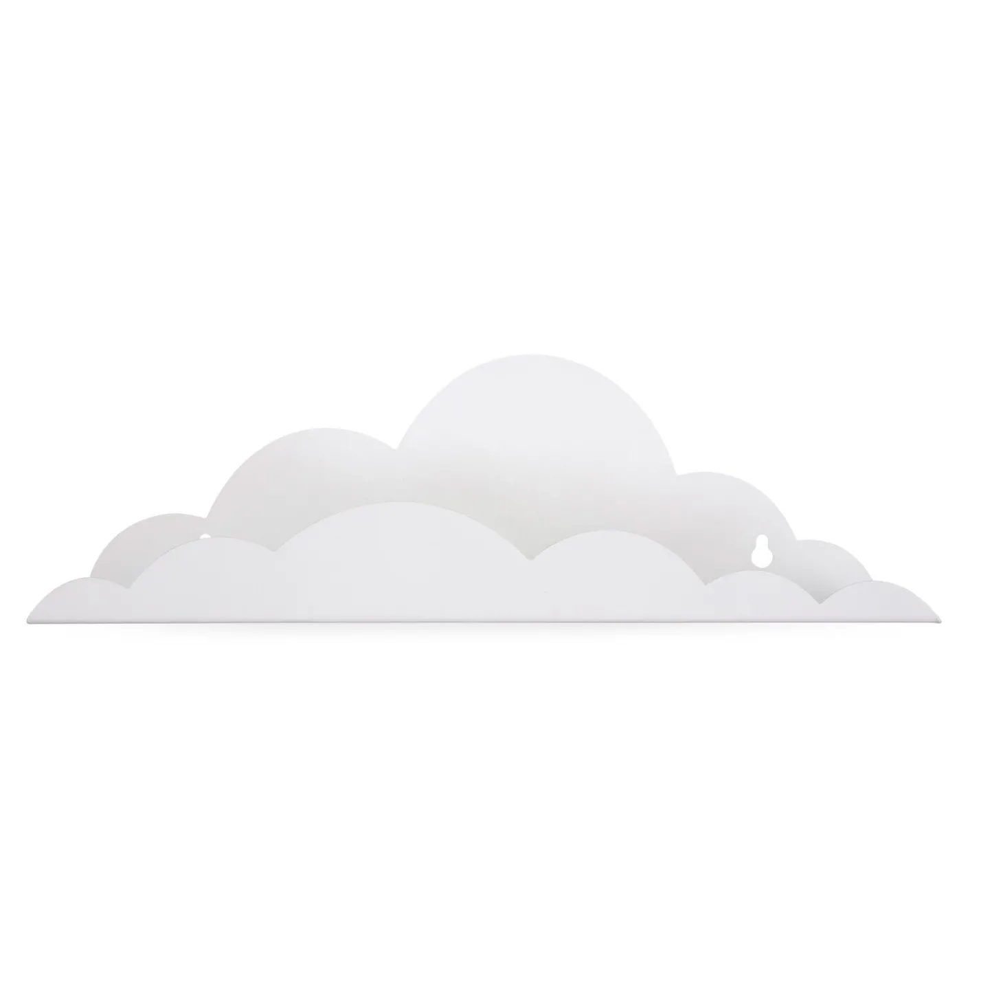 Etagère Murale Nuage - Métal - Blanc