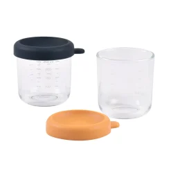 Lot 2 portions verre 250ml Night blue/Miel