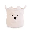 Panier De Rangement - 40x40x40 Cm - Teddy - Ecru
