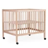 Parc 97 + Roues - 95x75 Cm - Bois - Naturel