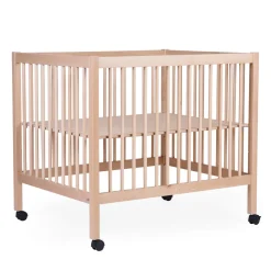 Parc 97 + Roues - 95x75 Cm - Bois - Naturel