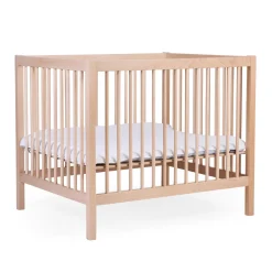 Parc 97 + Roues - 95x75 Cm - Bois - Naturel