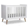 Retro Rio White - Lit Bébé - 60x120 Cm