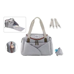 Sac à langer Sydney Play print Corail