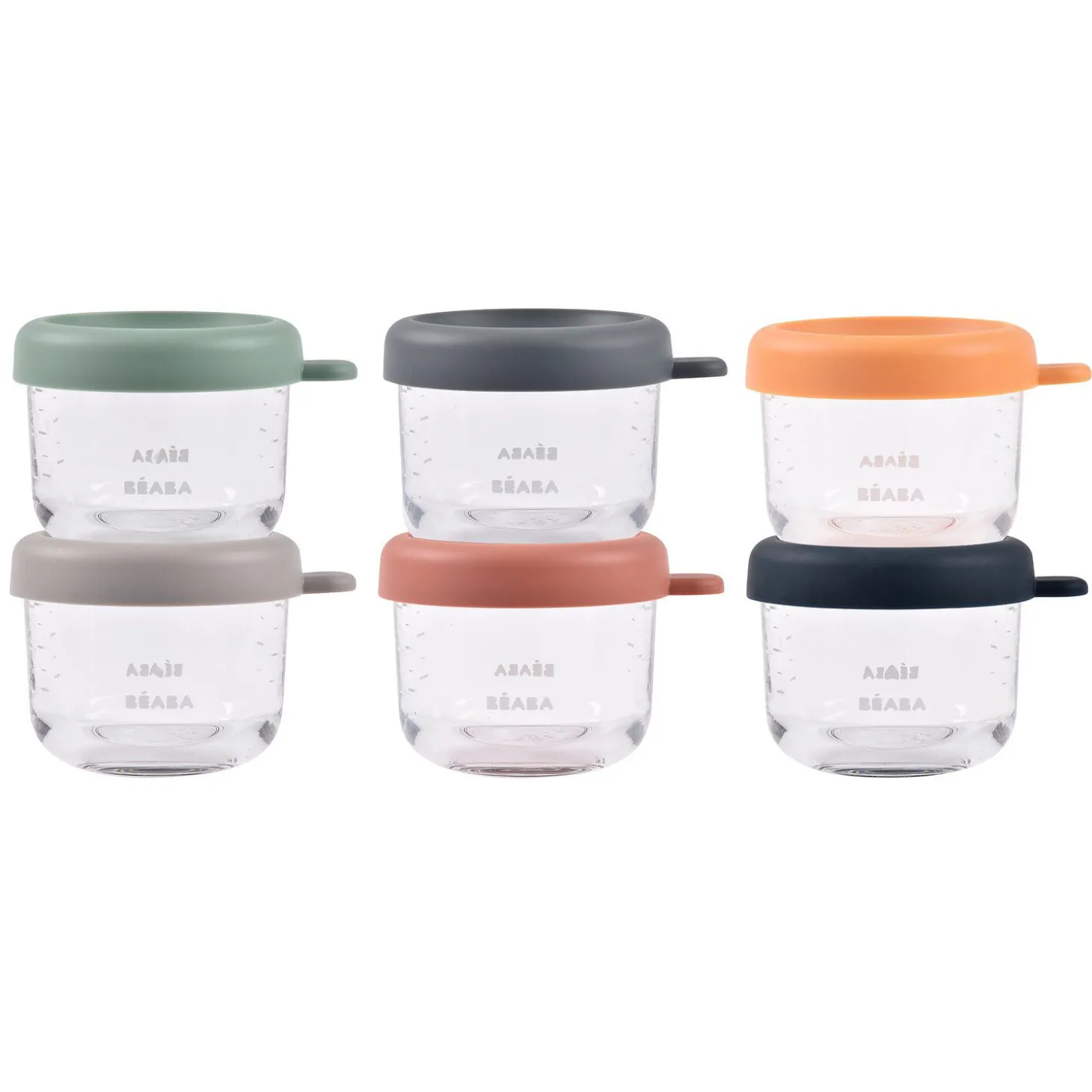 Set 6 portions verre 150 ml SUNRISE COLORMIX