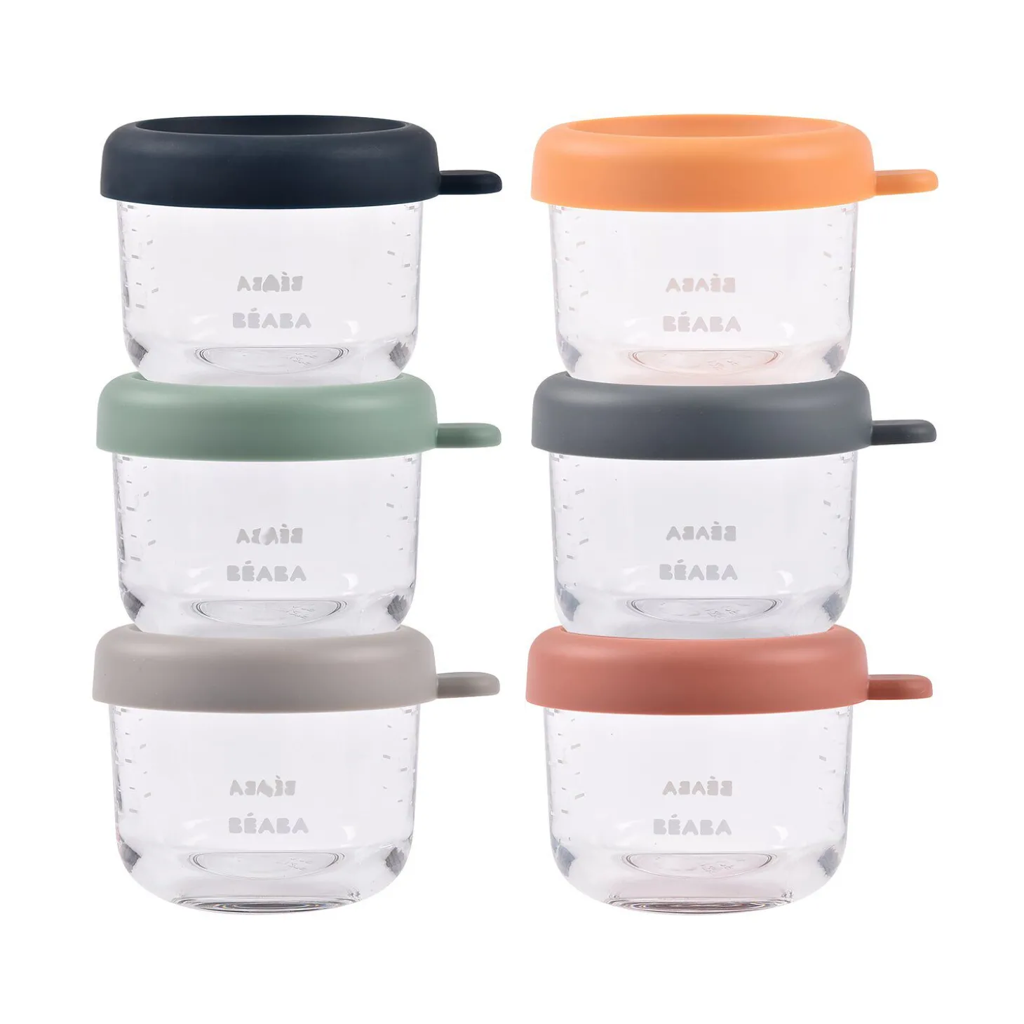 Set 6 portions verre 150 ml SUNRISE COLORMIX