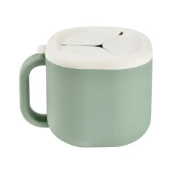 Tasse pick'n snack silicone Vert sauge
