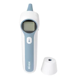 Thermomètre infrarouge auriculaire et frontal Thermospeed Blanc / Bleu