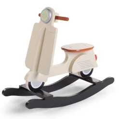 Trottinette à bascule crème